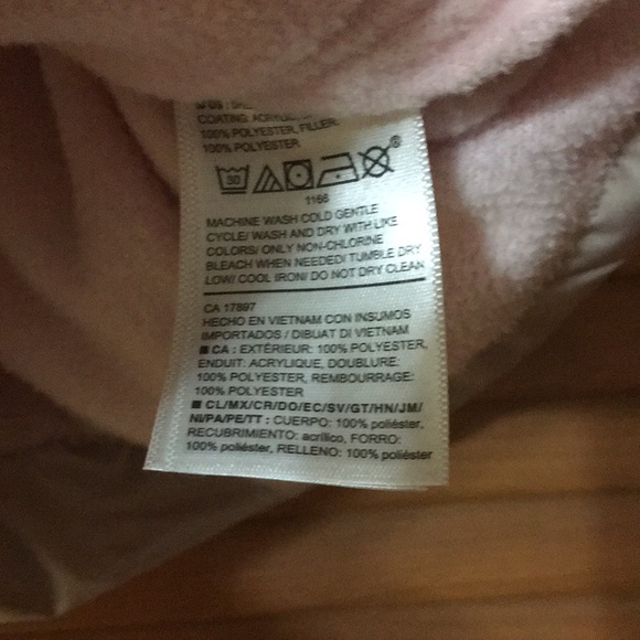 Old Navy rose gold puffer vest size 4T worn once...... P-2 - Picture 4 of 6